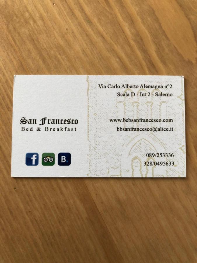 Bed & Breakfast San Francesco Salerno Eksteriør billede